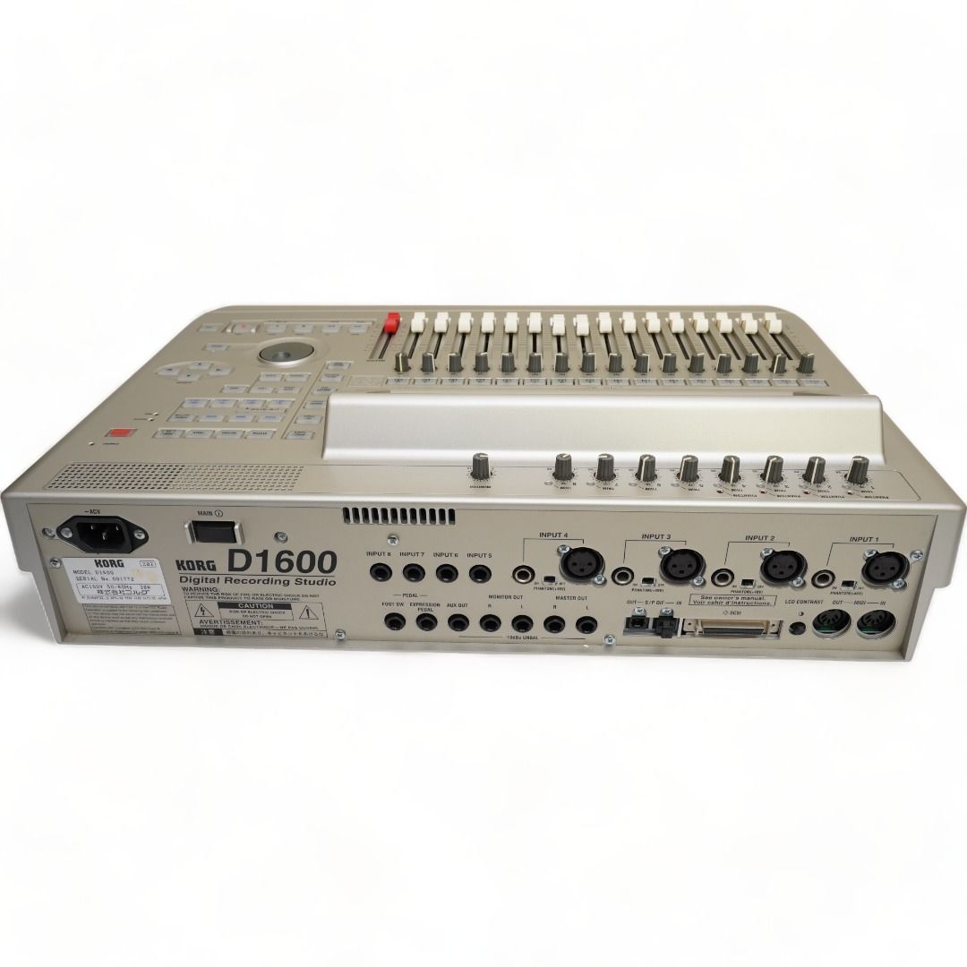 【動作良好】 KORG コルグ D1600 MTR 取扱説明書付属 動作良好】 KORG コルグ D1600 マルチトラックレコーダー MTR