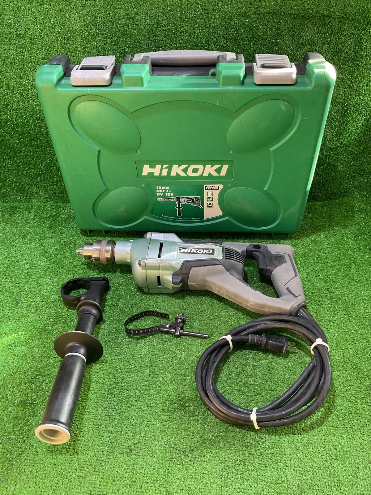 ハイコーキ DV19V 19mm 振動ドリル 現状品 ケース有 記名有 コ-63