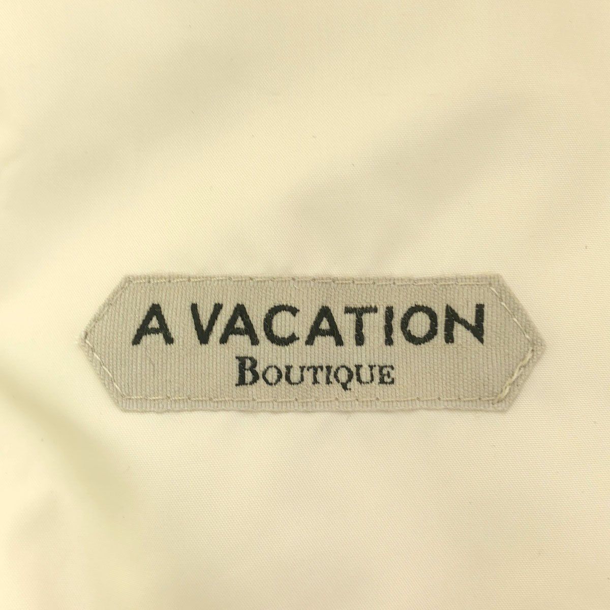 A VACATION ア ヴァケーション 24AW AVC ギャザー ジャケット 24AW
