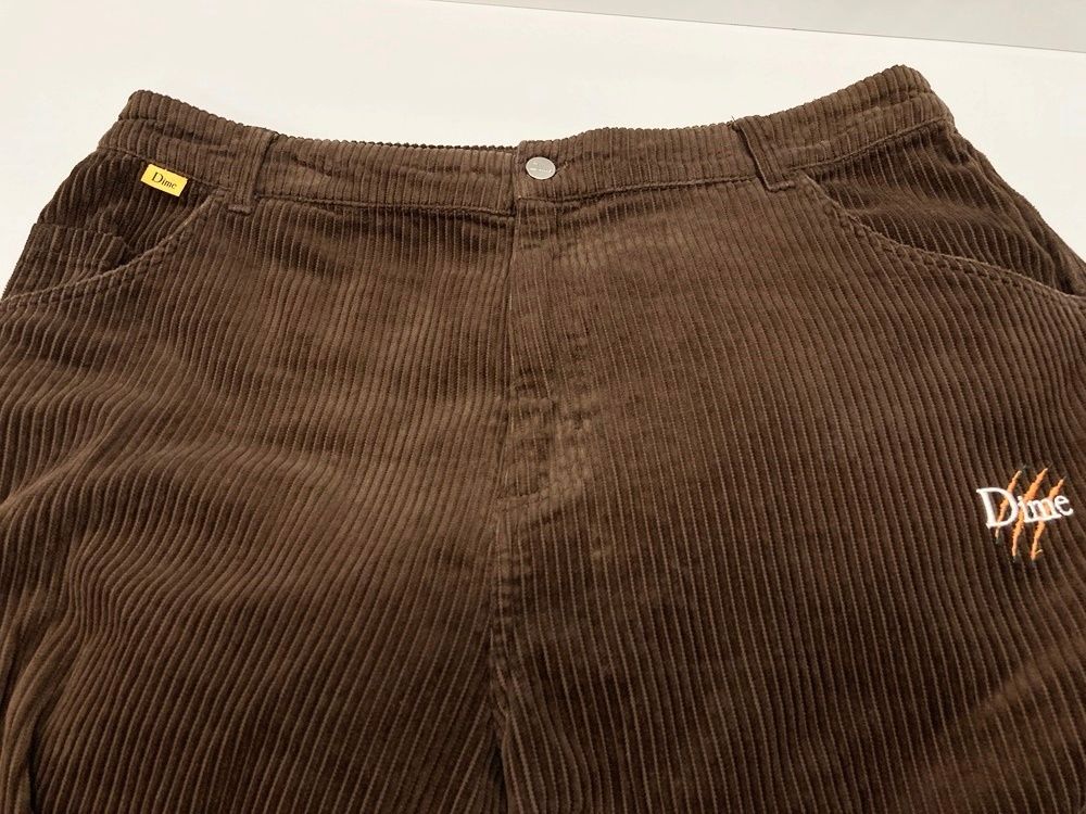 ダイム Dime Baggy Corduroy Pants DEEP BROWN バギー コーデュロイ