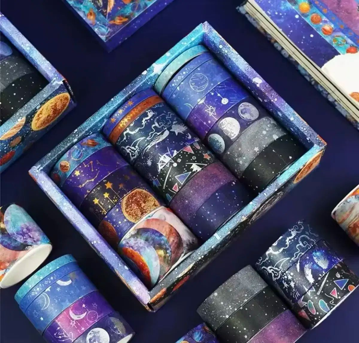 スター 光沢 空 マスキング テープ
