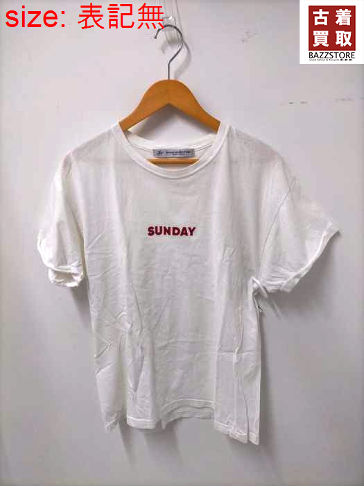 上質 journalstandardluxe SUNDAY IN BED ロゴTシャツ alassema-group.com