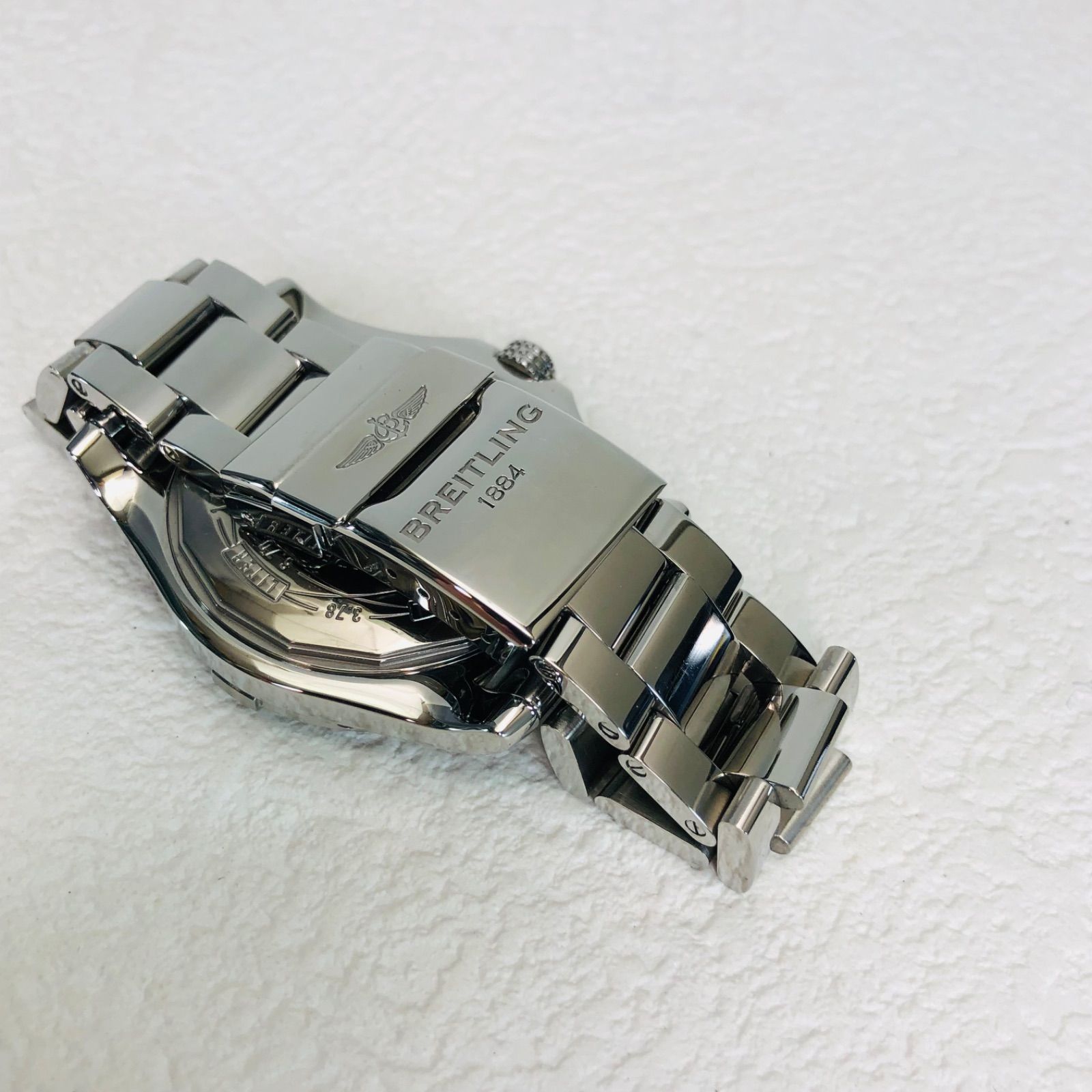 当日発送ブライトリング アベンジャーIIマザーオブパール A3239011 BREITLINGのアベンジャーII GMT マザーオブパール 日本限定