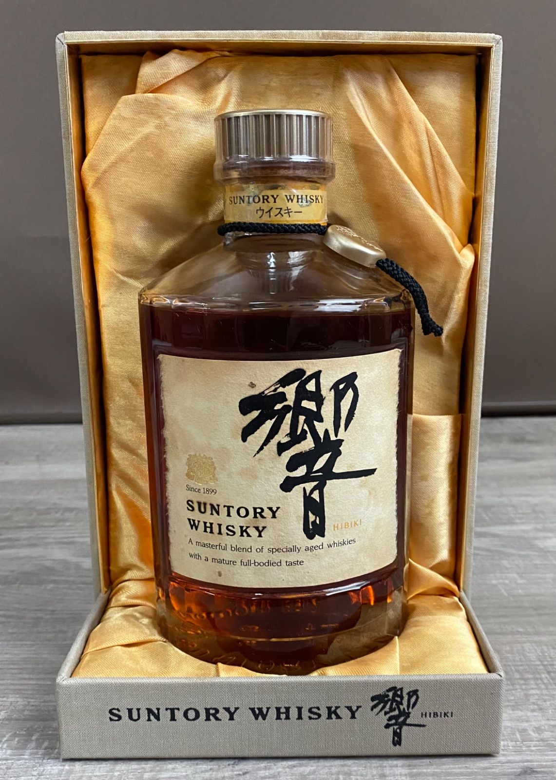 サントリー 響 since1889 金キャップ 裏ゴールドラベル 箱付き