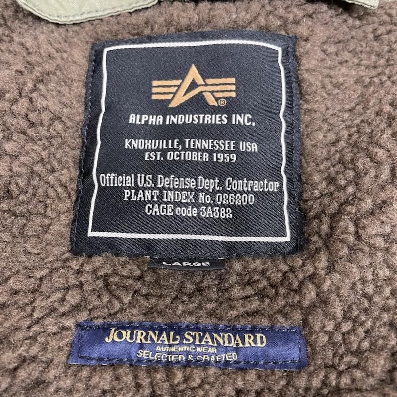 JOURNAL STANDARD ALPHA INDUSTRIES コート Alpha Industries ミリタリージャケット モッズコート 「ALPHA