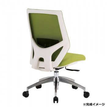藤沢工業 TOKIO オフィスチェア FCM-11 イエローグリーン