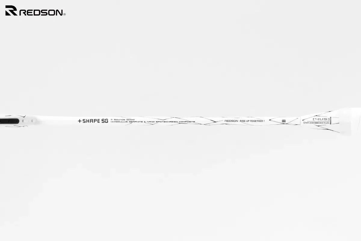 レッドソンバドミントンラケット 新品 +SHAPE RB-PLS01 レッド