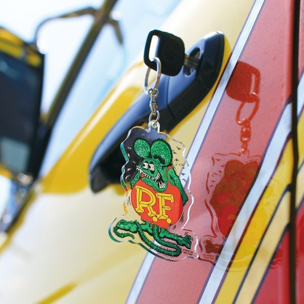 Rat Fink ラットフィンク クリア キーリング キーホルダー アクリル ホットロッド ピンストライプ アメキャラ アメリカン雑貨 - メルカリ