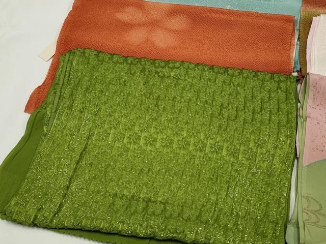 平和屋着物☆和装小物 上質な帯揚げ 10枚セット 逸品 CAAM5279qe