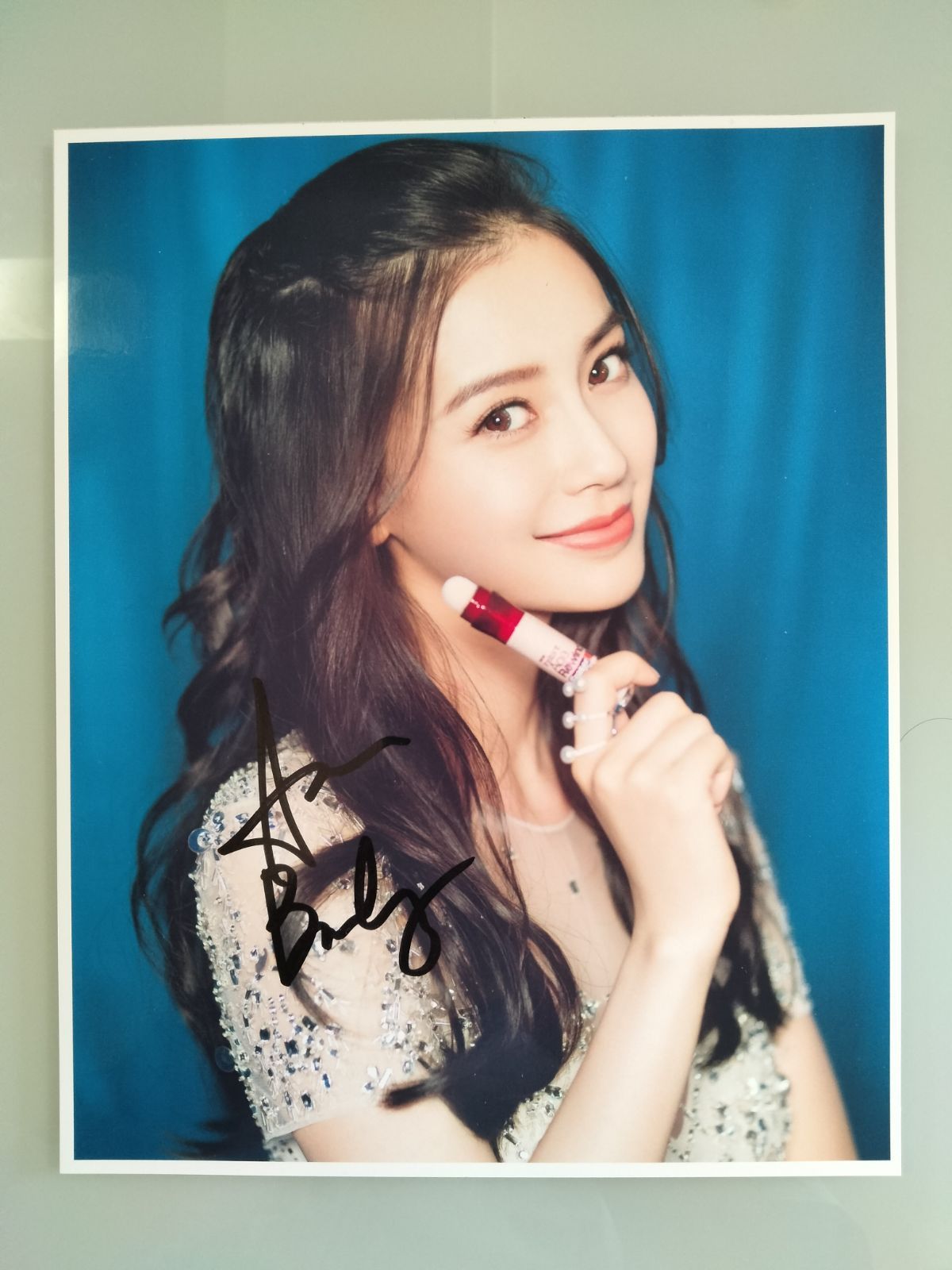 アンジェラ・ベイビー直筆サイン入り超 大型写真…Angelababy 2486154722.jpg?1737296423