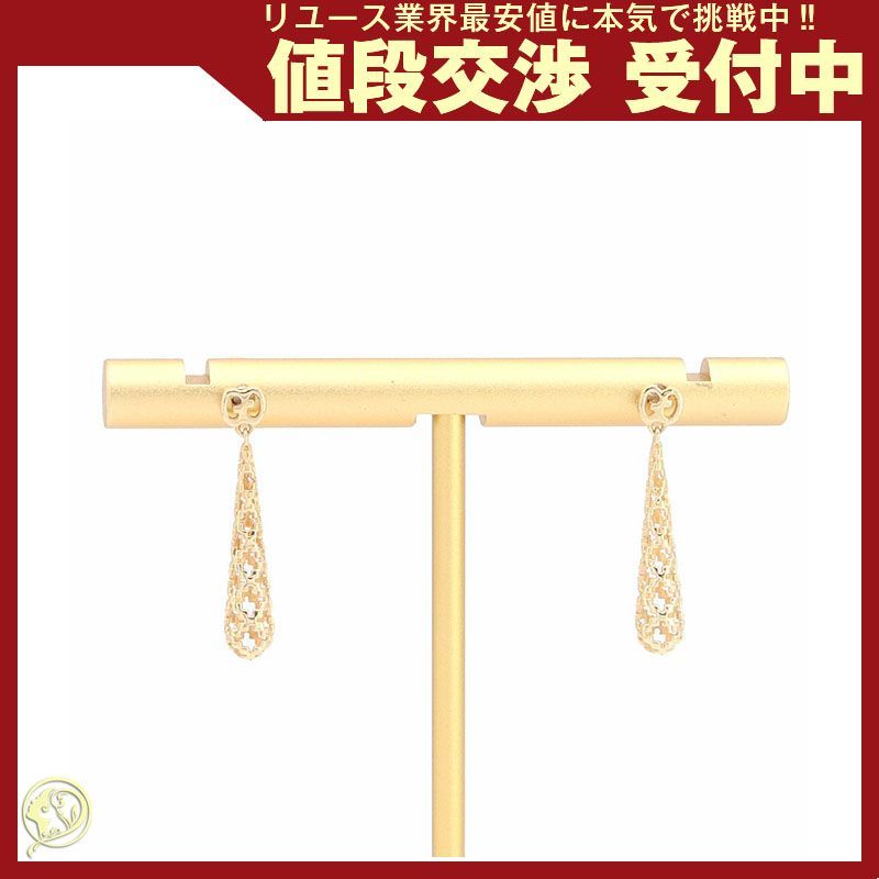 グッチ ピアス ディアマンティッシマ ドロップ 341254 YG - メルカリ