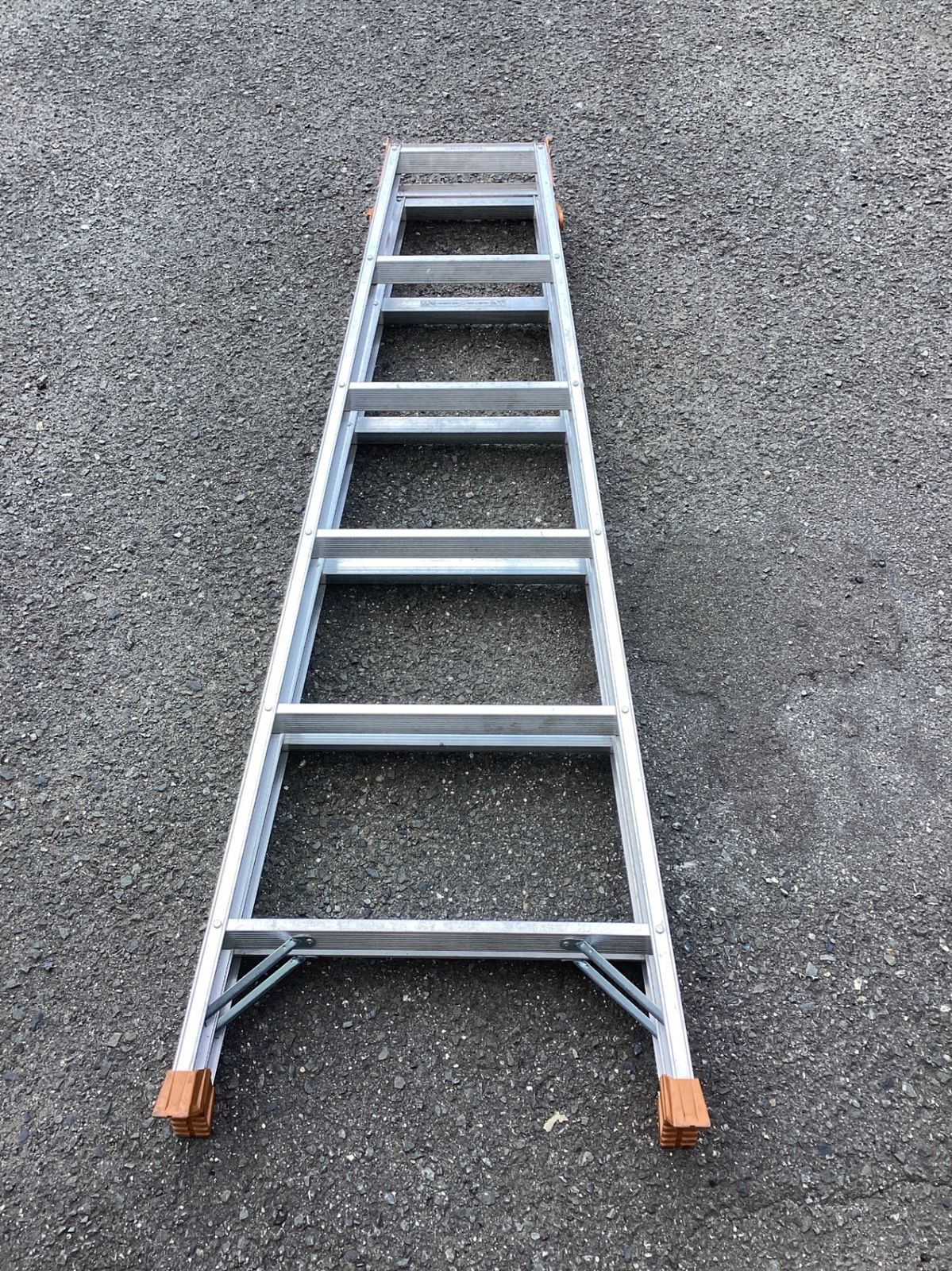 店頭引取限定】ピカ K-180D はしご兼用脚立(軽作業用) ※現状品 脚立の 店頭引取限定】ピカ K-180D はしご兼用脚立(軽作業用) ※現状品 脚立の