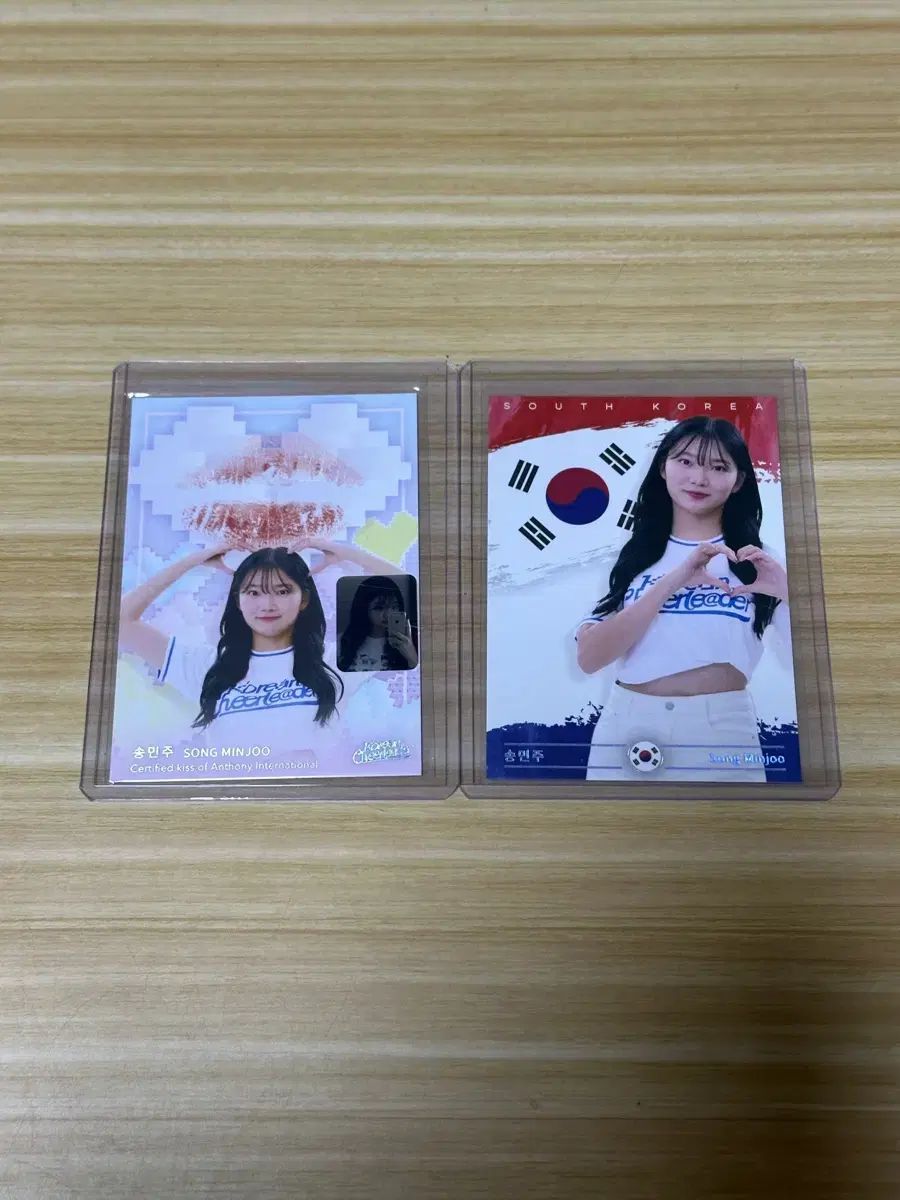 2025 コリアンチアリーダー コレクション ソン ミンジュ チアリーダー カード