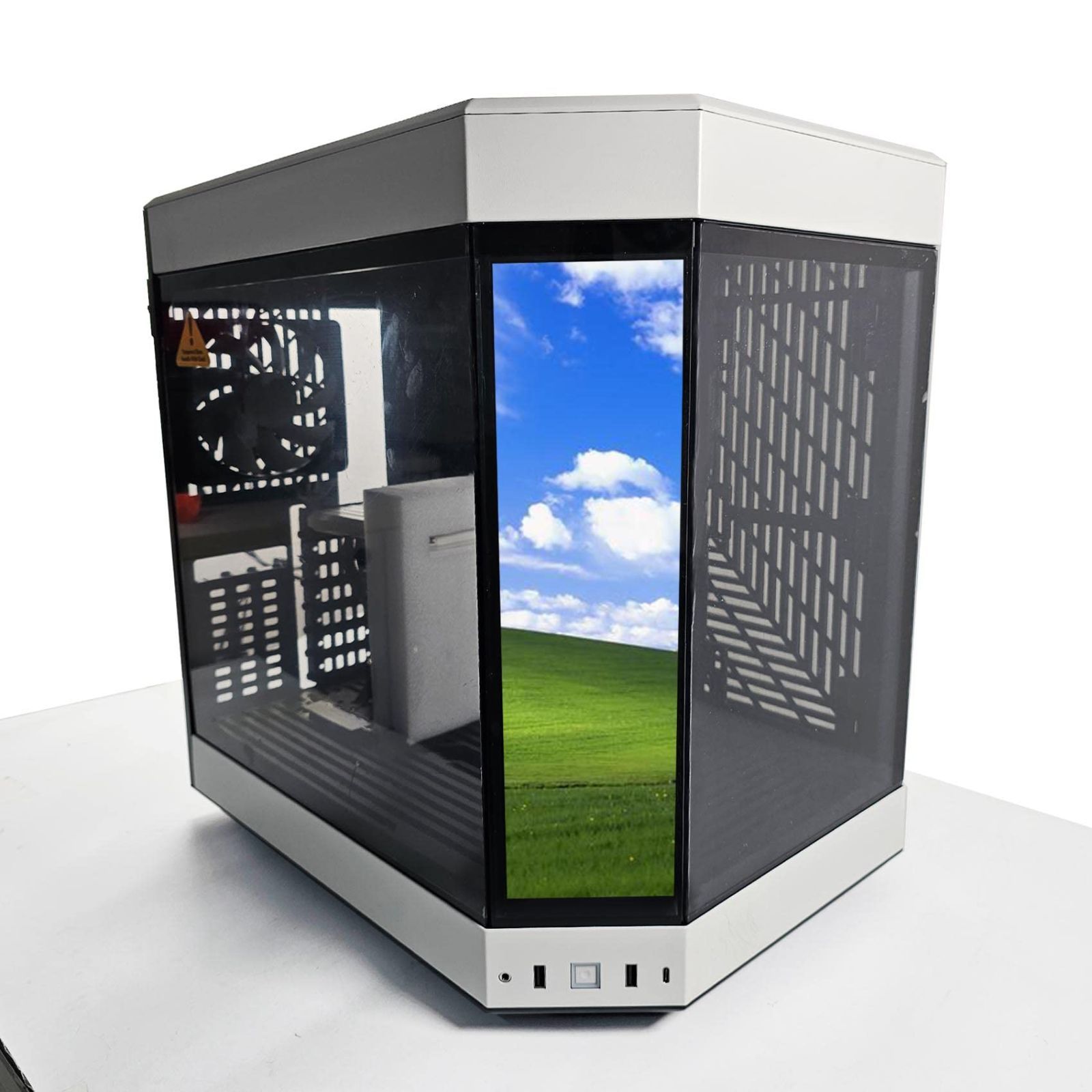 新着商品】12.6インチ モニター 細長液晶スクリーン PCケース