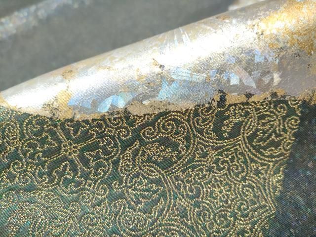 平和屋着物○金彩友禅作家 金彩の魔術師 堀省平 金煌