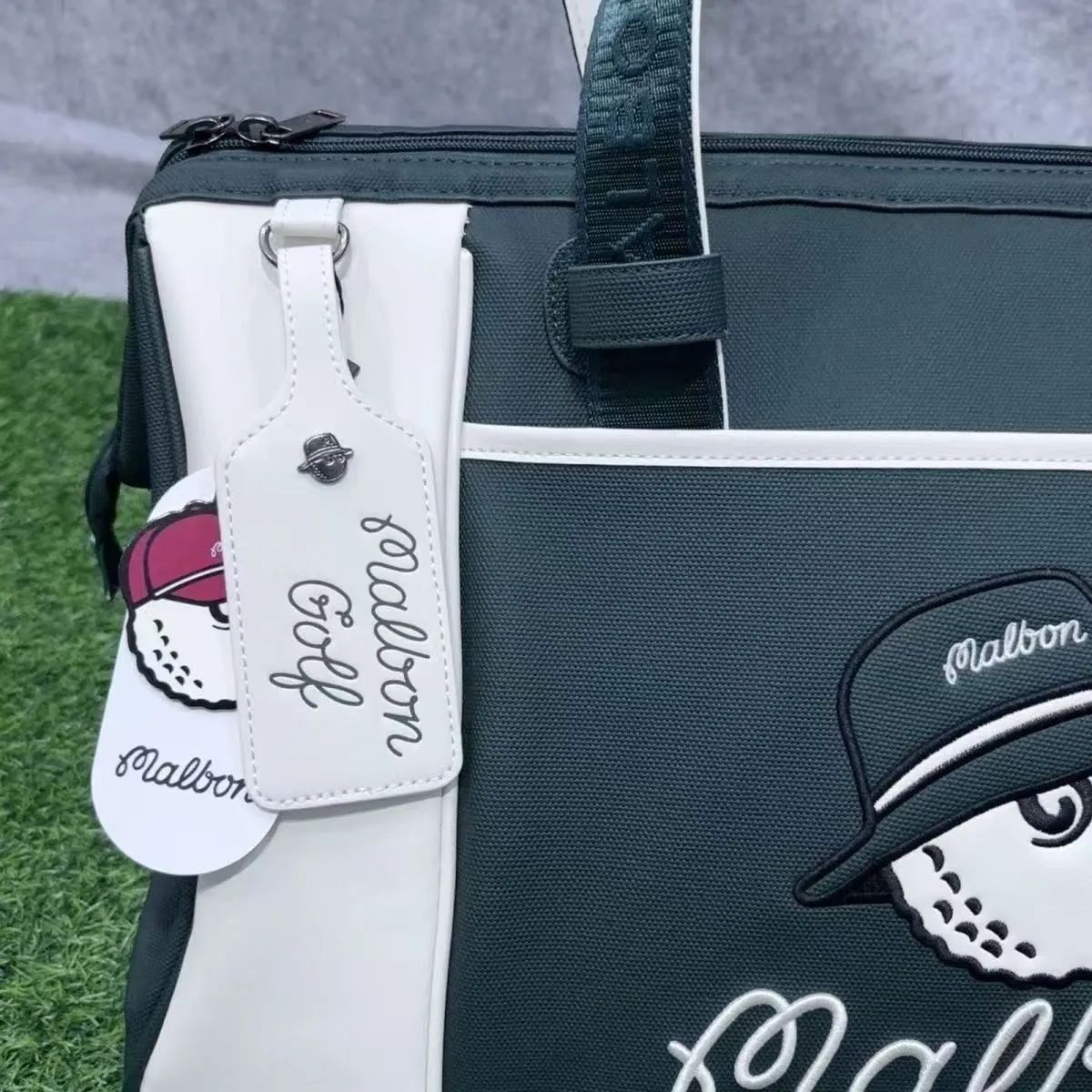 ☆美品登場☆malbon golf マルボンゴルフ ボストンバッグ 大容量