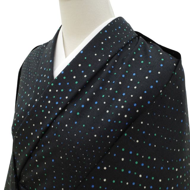 ④結城シリーズ縞模様古代紫 ④結城シリーズ 縞模様 古代紫