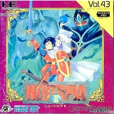 HUDSON - PCエンジン ソフト NEUTOPIA II(ニュートピア2)(Huカード) ハドソン PCエンジン ソフト NEUTOPIA II(ニュートピア2)(Huカード