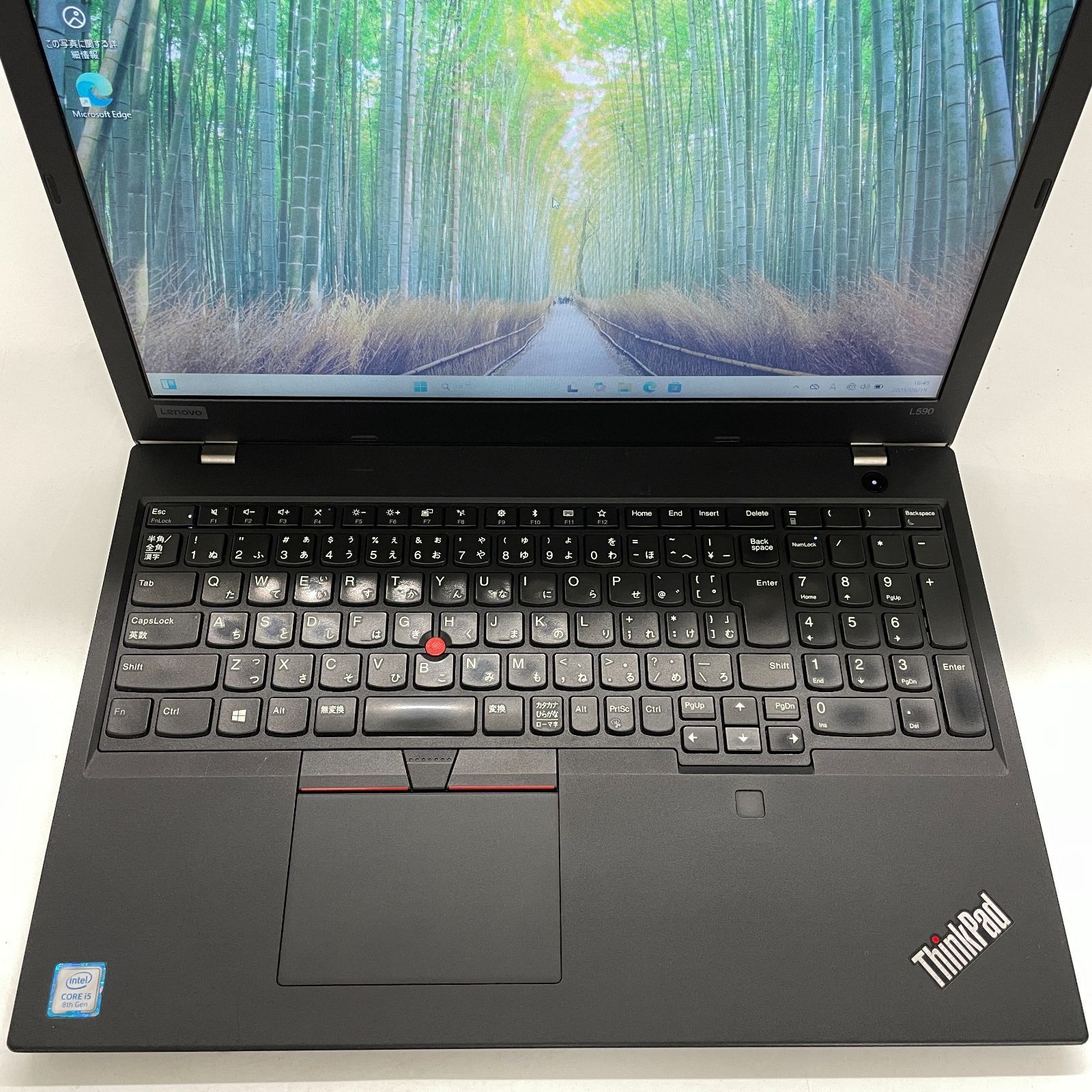 在庫処分 大幅値下げ品【Lenovo】ThinkPad L590 Windows11/第8世代