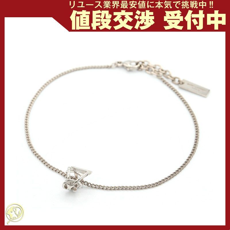 サンローラン ブレスレット モノグラム ツイスト メタル - メルカリ