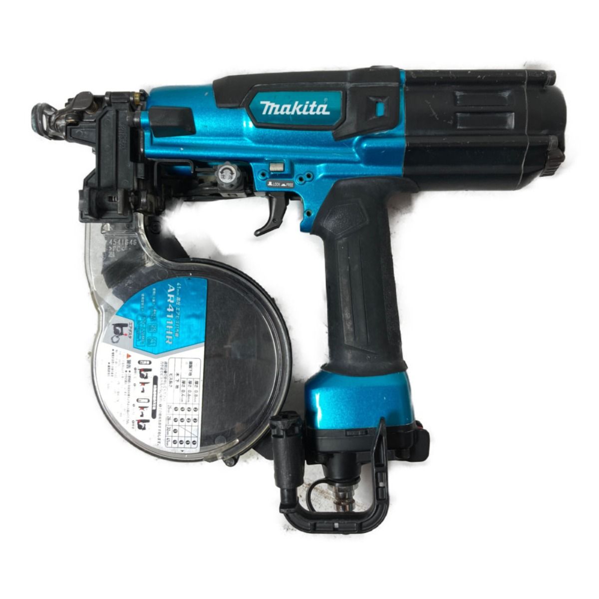 MAKITA マキタ 41mm 高圧エアビス打ち機 (ケース付） AR411HRM ブルー