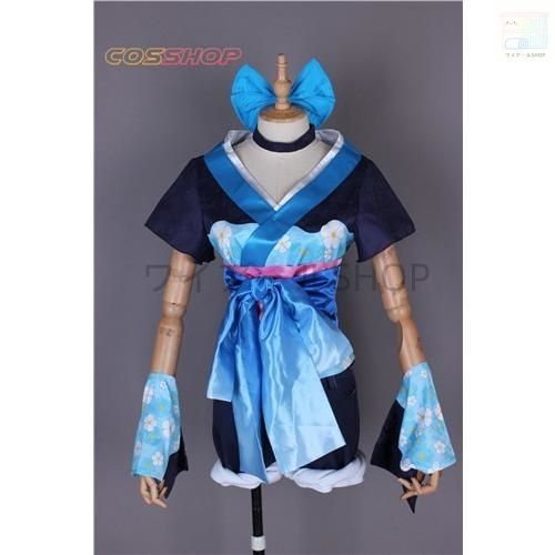 LoveLive!Sunshine!! ラブライブ サンシャイン MY舞 TONIGHT 和服 着物 渡辺曜 わたなべ よう 風 コスプレ衣装 cosplay
