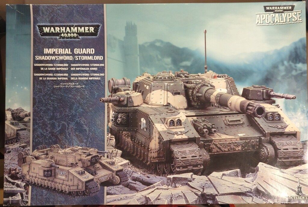 GAMES WORKSHOP WARHAMMER40 000 IMPERIAL GUARD SHADOWSWORDSTORMLORD