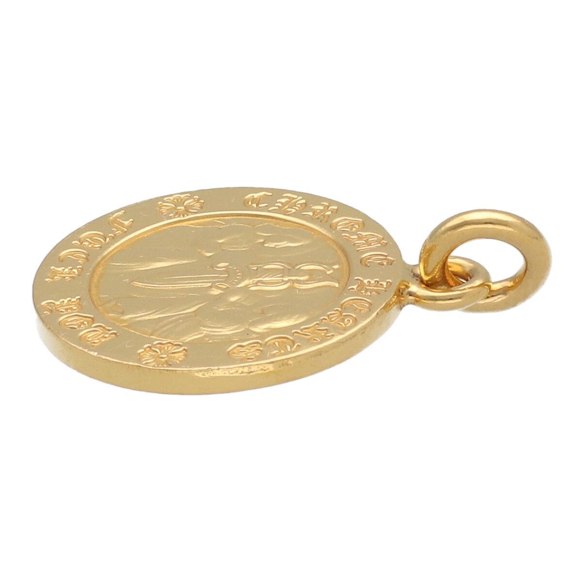中古】 CHROME HEARTS クロムハーツ エンジェルメダルチャーム