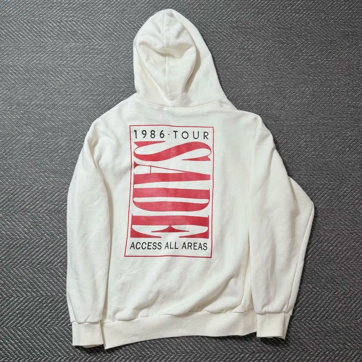 MISCHIEF ミスチーフ SADE X MSCHF hoodie_ivory