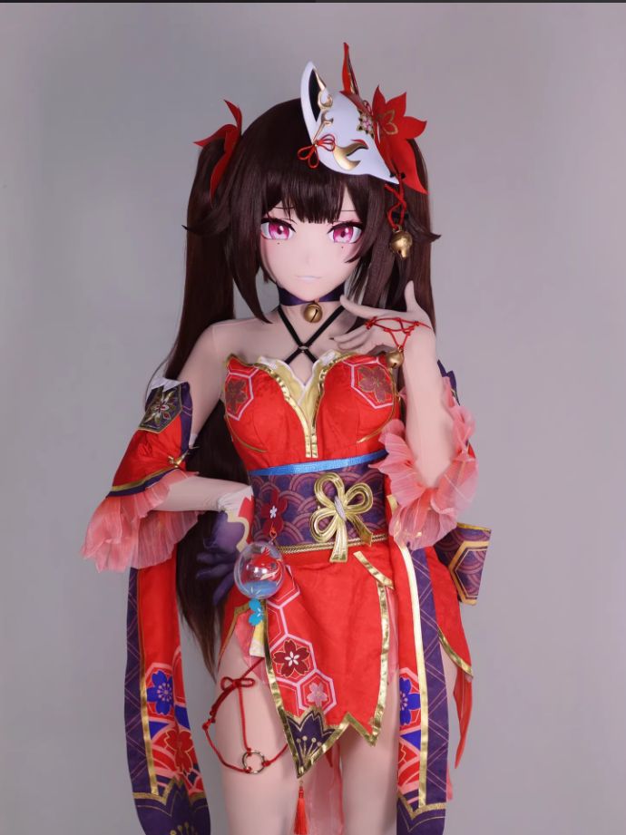 【全頭面】 花火  キグルミ   着ぐるみ   マスク  コスプレ    kigurumi　衣装付きません