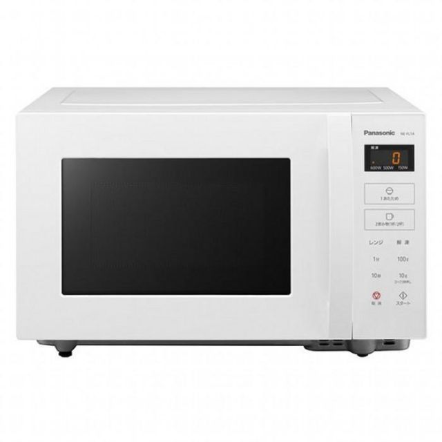 注文 パナソニック 電子レンジ NE-FL1C-W ホワイト 22L 単機能レンジ