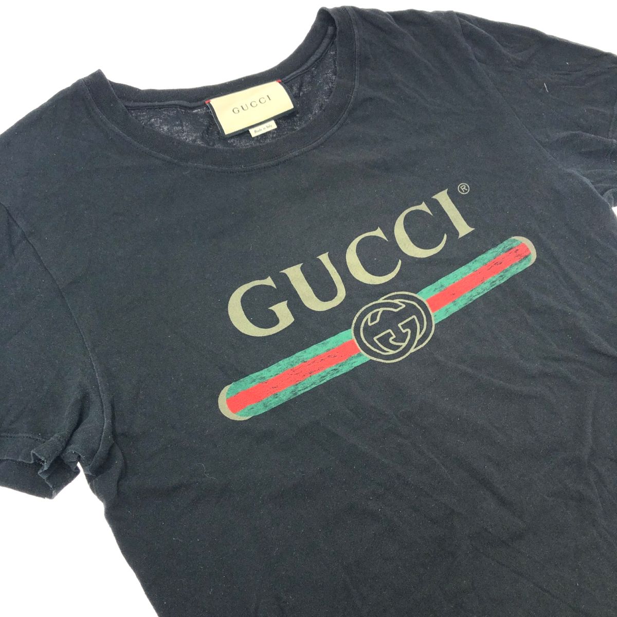 GUCCI カットソー Tシャツ ヴィンテージ 中古・古着通販】GUCCI (グッチ) 20SS Original Gucci Print Oversize