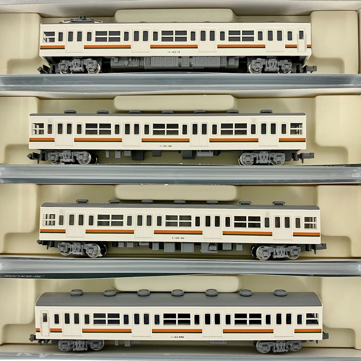 バラ売り可　10-905 103系一般形 JR東海タイプ ４両セットｘ３個 Amazon | KATO（ラウンドハウス）10-905 103系一般形 JR東海