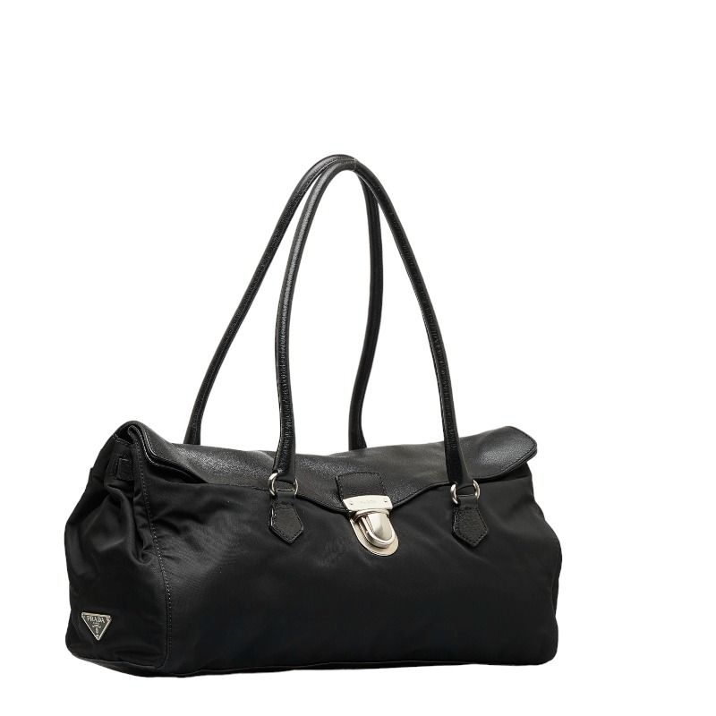 プラダ バッファロー シルバー金具 ハンドバッグ ショルダーバッグ  