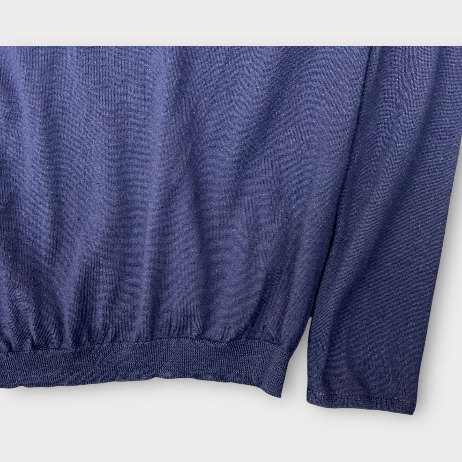 TOMORROWLAND SUVIN COTTON 襟付き　ニット セール】 TOMORROWLAND TRICOT スビンコットン ニットポロシャツ
