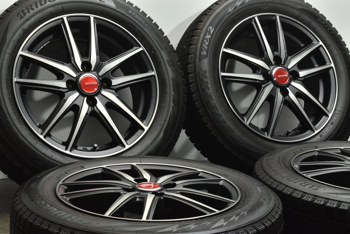 ECO FORM ホイール 15インチ　175/65R15タイヤ付き　バリ溝 ECO FORM ホイール 15インチ 175/65R15タイヤ付き バリ溝 バリ溝！23年