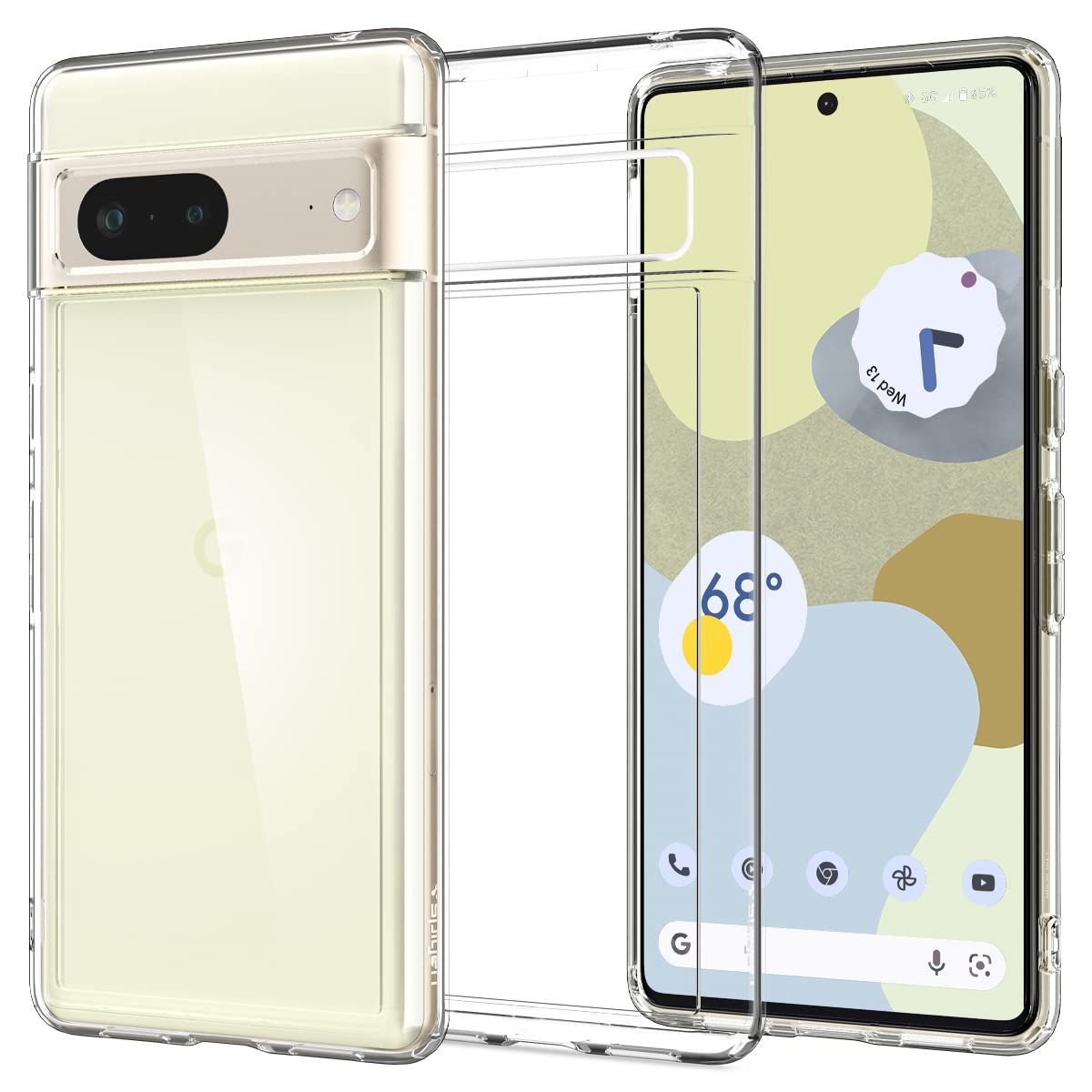 Spigen Pixel 7a ケース TPU バンパーケース 2重構造 米軍MIL規格取得