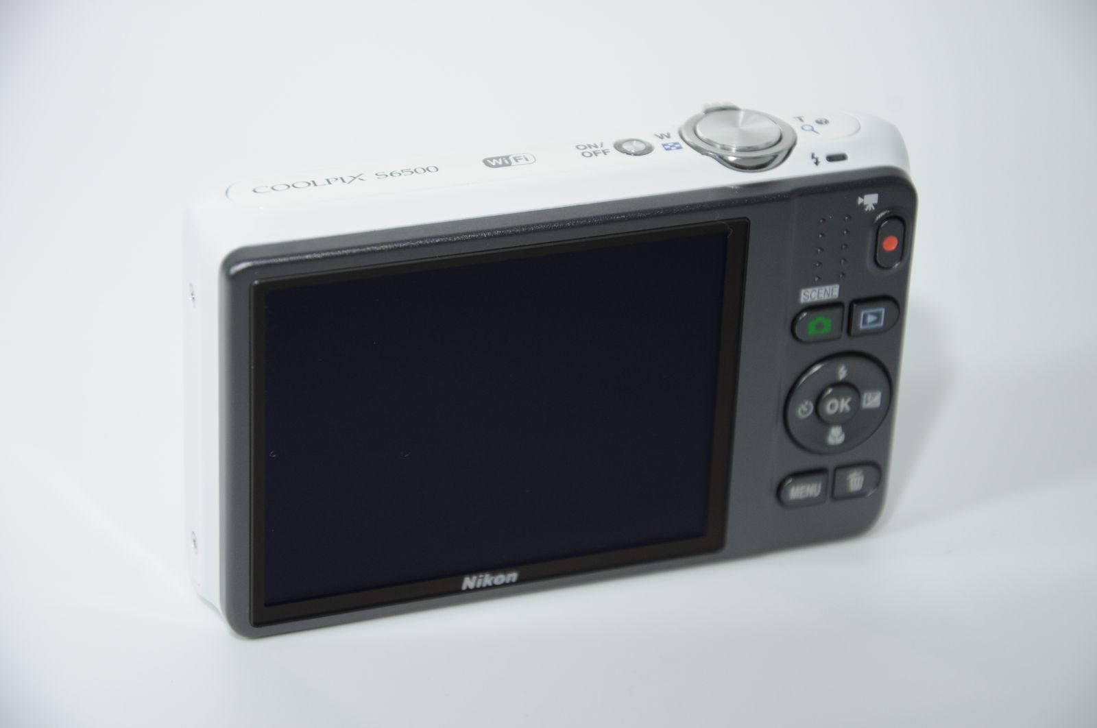 ニコン COOLPIX S6500 WH ナチュラルホワイト - メルカリ