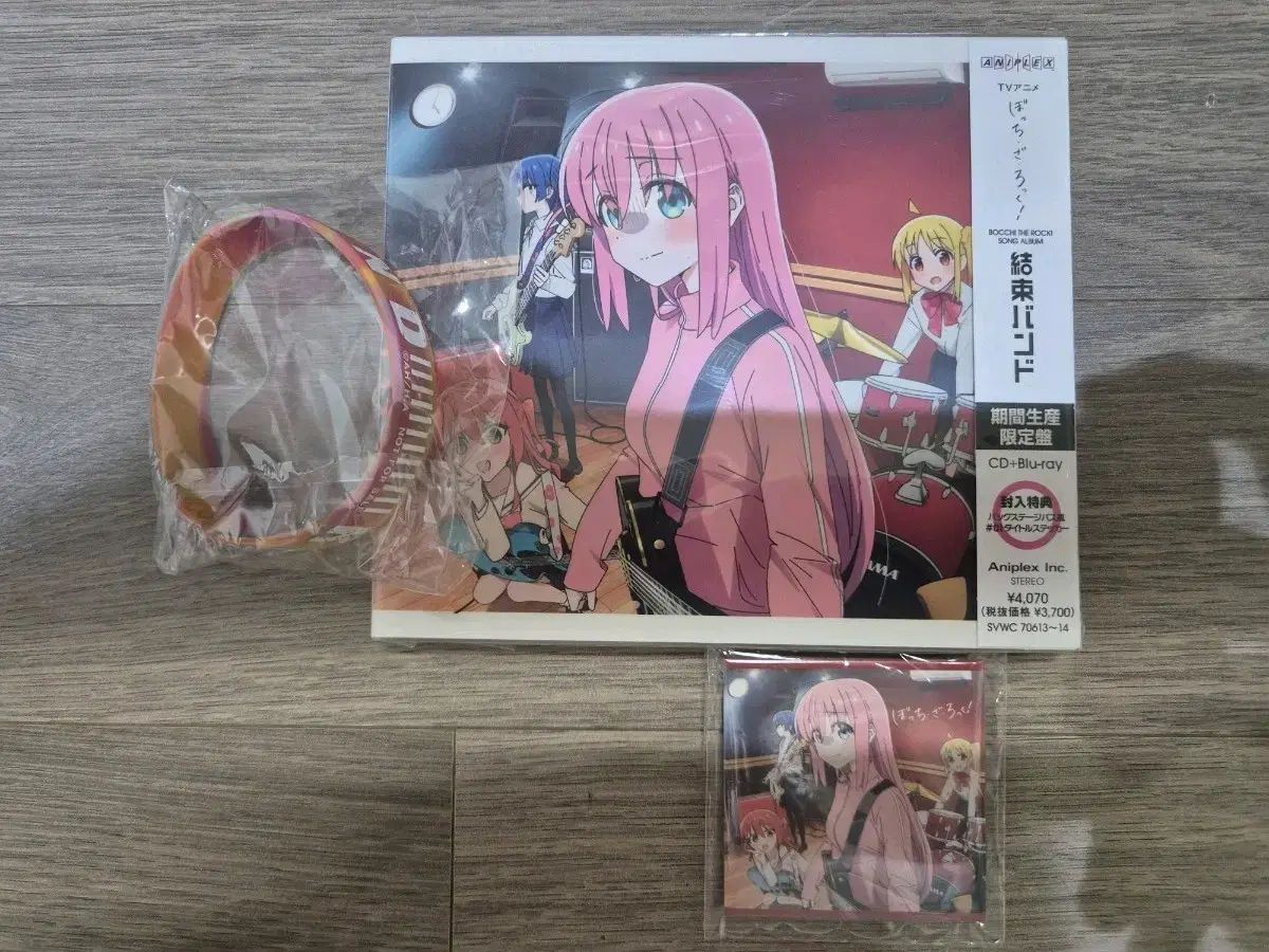 【新品★未開封】ぼっちざろっく！　結束バンド　完全生産限定アナログ盤レコード 結束バンド(完全生産限定盤) [Analog] [LP Record] ぼっち・ざ・ろっく