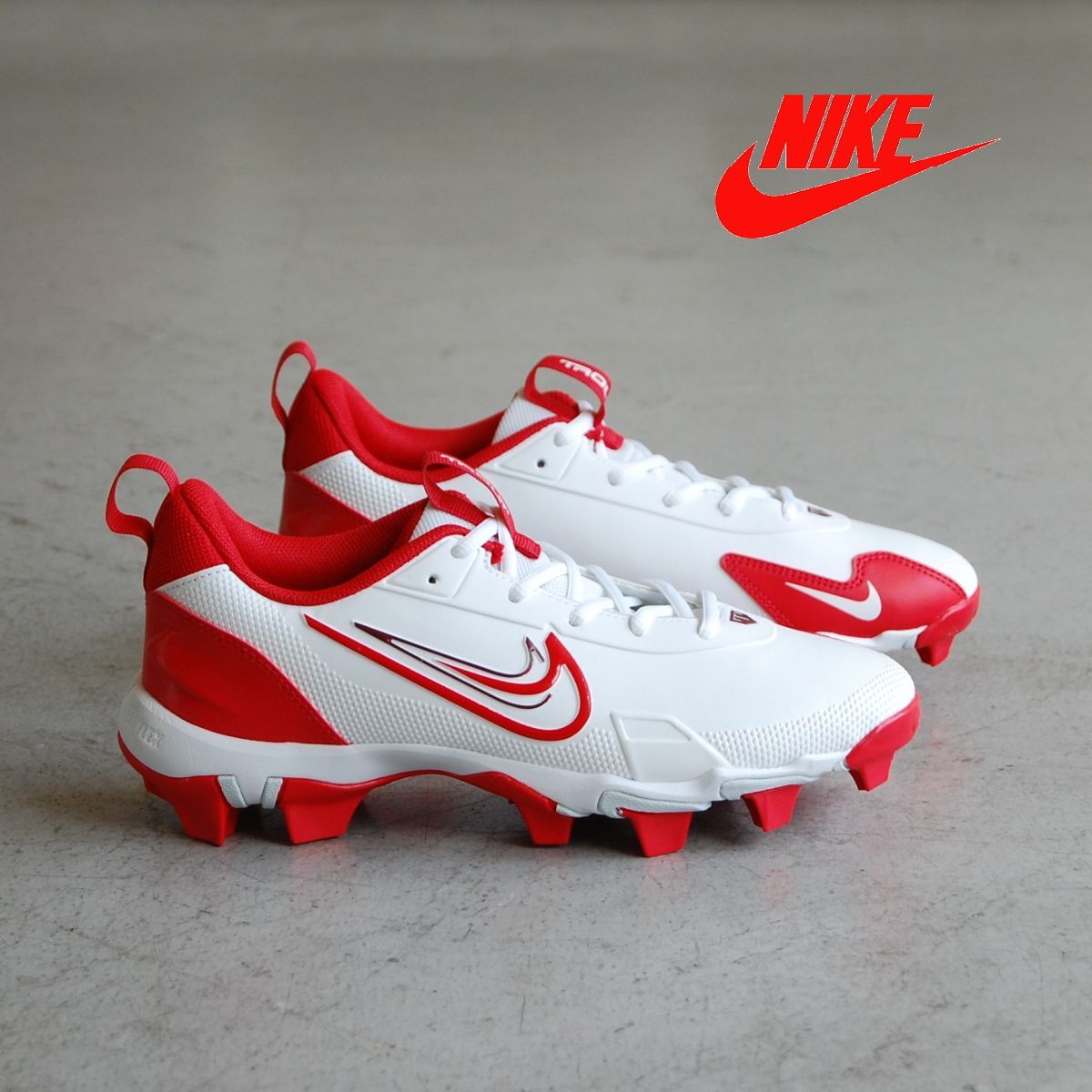Nike ナイキスパイク レッド 野球 マイクトラウトモデル 野球 シューズ