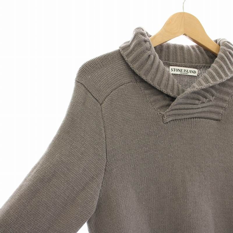 ストーンアイランド STONE ISLAND ショールネックニットジャンパー 
