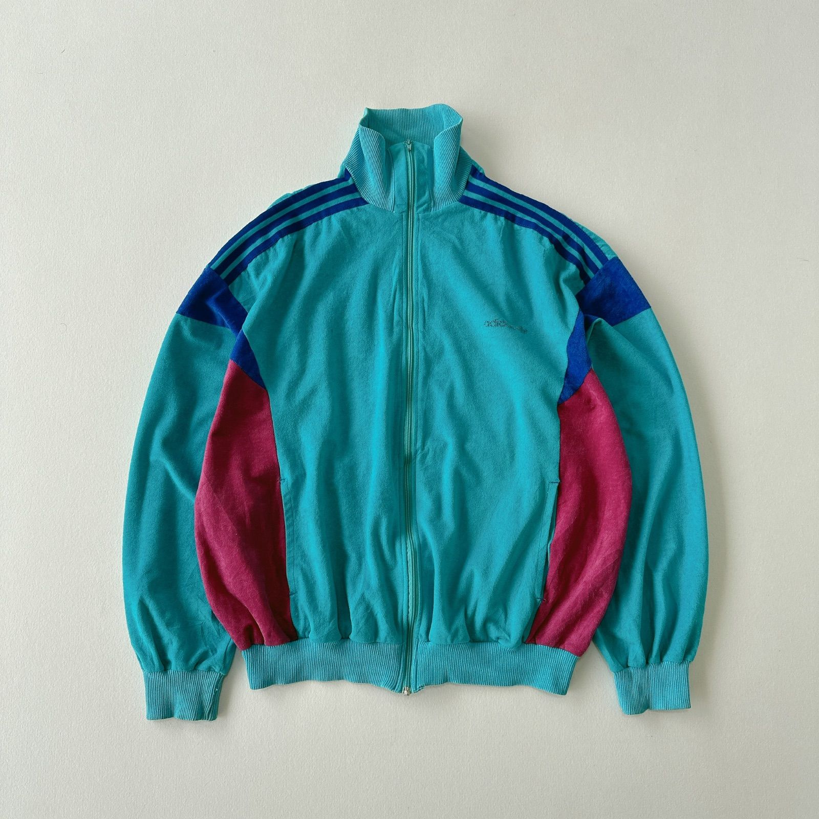 80s アディダス ベロア トラックジャケット ルーマニア製 adidas Euro 