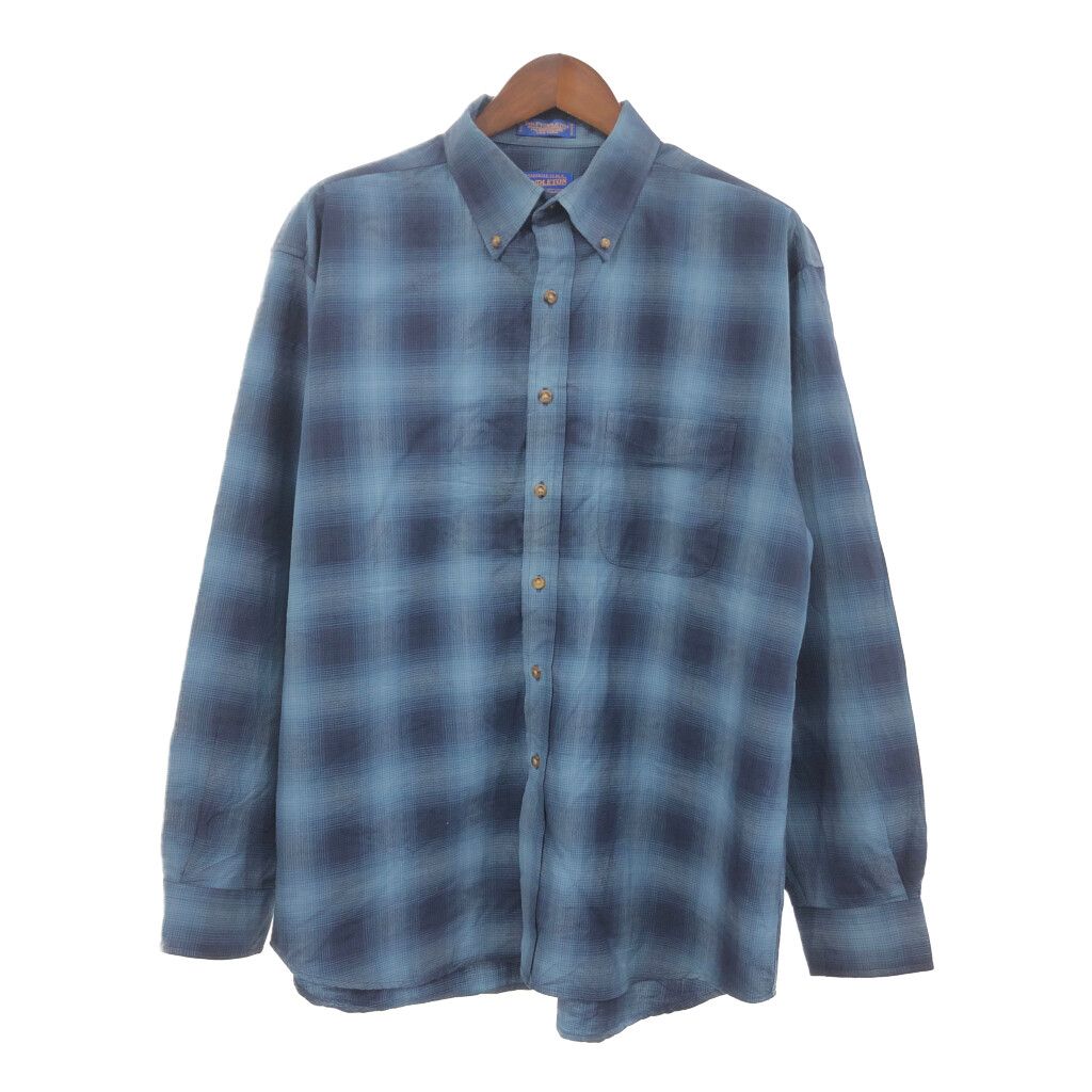 90年代 PENDLETON ペンドルトン ボタンダウン 長袖シャツ アメカジ 