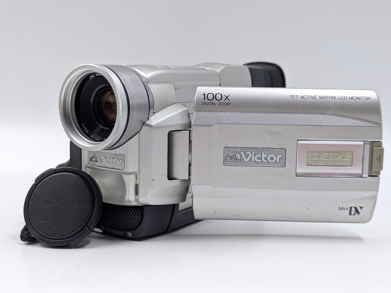 miniDVのダビングに Victor ビデオカメラ GR DVA 10 7日間保証付き