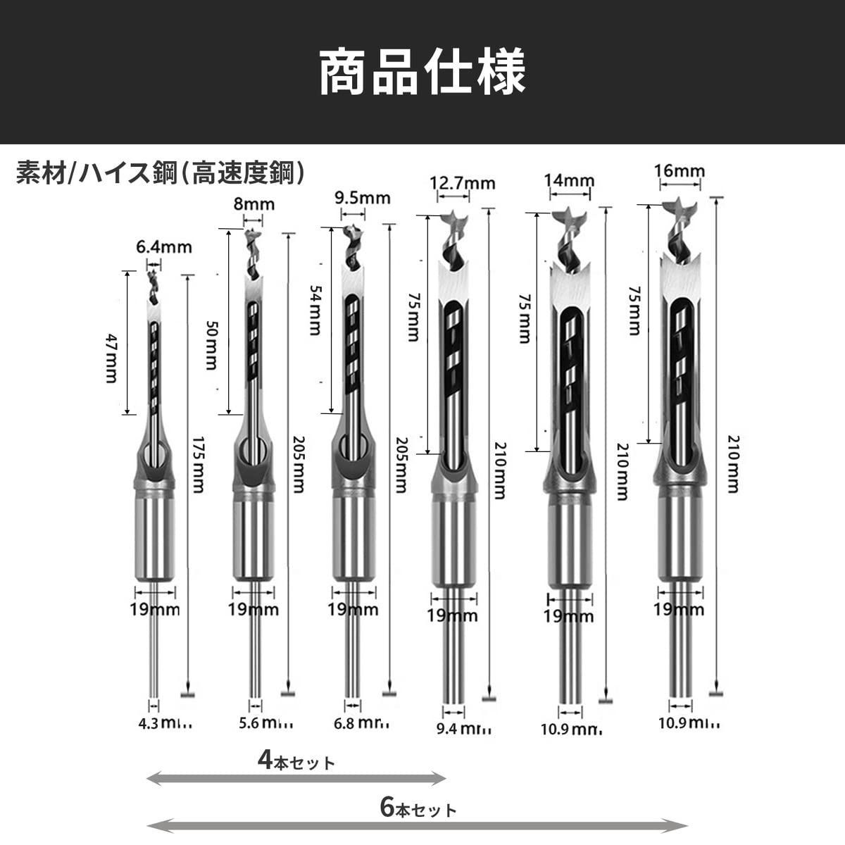 新着商品】電動工具 角のみ盤 穴あけ 四角 ノミ 角のみ 木材 ドリル