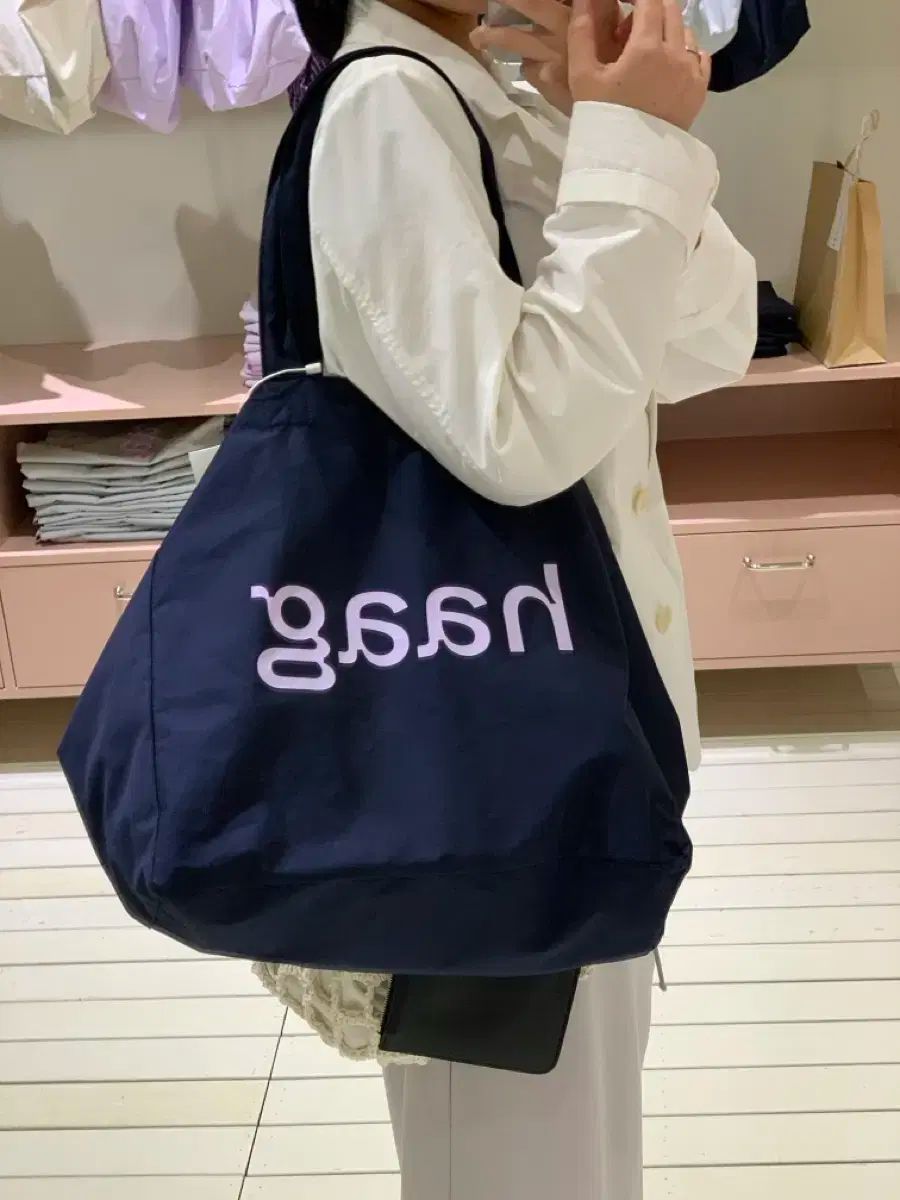 本日限定値下げ☺︎韓国 haag ロゴ入り エコバッグ 韓国 haag ロゴ入り エコバッグ バッグ
