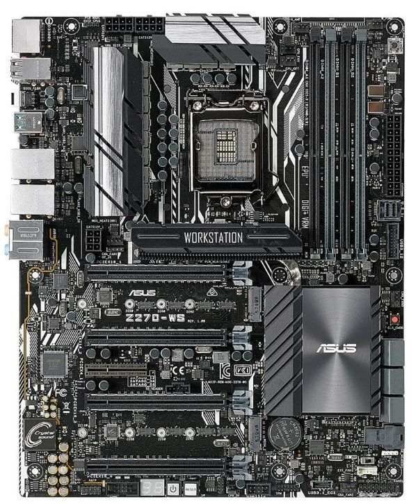 ASUS Z270-WS LGA1151 DDR4 64G DP HDMI ATX Motherboard - メルカリ