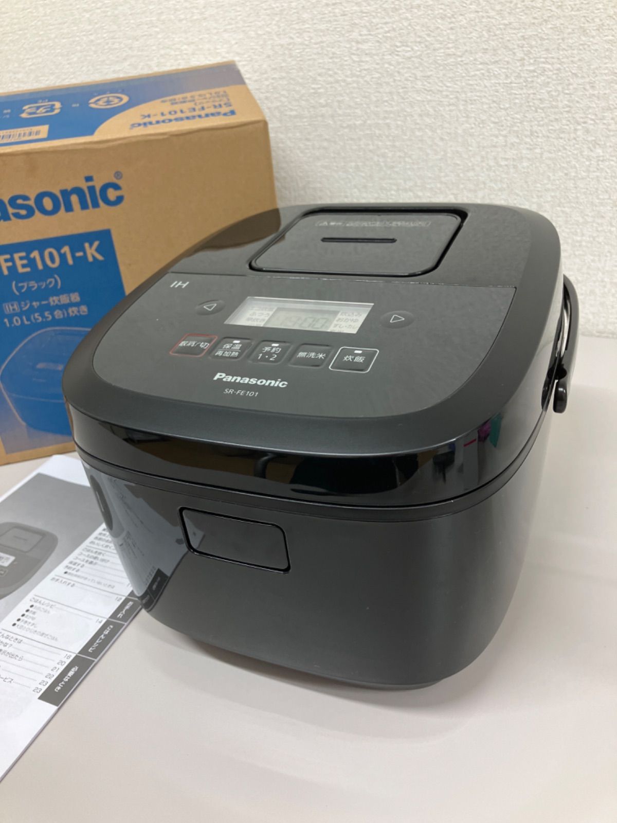 パナソニック SR-FE101-K IHジャー炊飯器 ブラック SRFE101 - キッチン家電