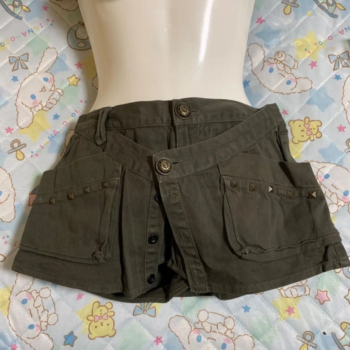 CECIL Mc BEE】カバースカート付きショートパンツ - メルカリ 