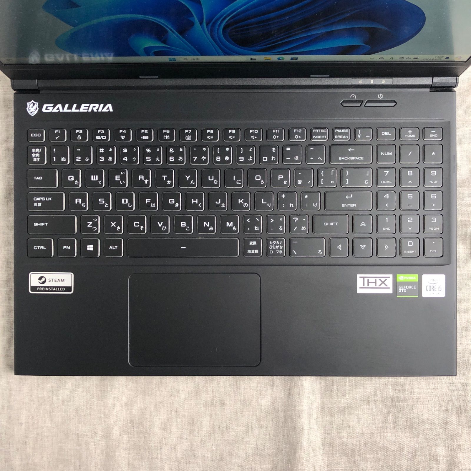 バッテリー良好】ゲーミングノートPC GALLERIA ガレリア GCL1650TGF【i5-10200H・GTX 1650  Ti・16GB・SSD500GB】/LT-240384（034758） - メルカリ